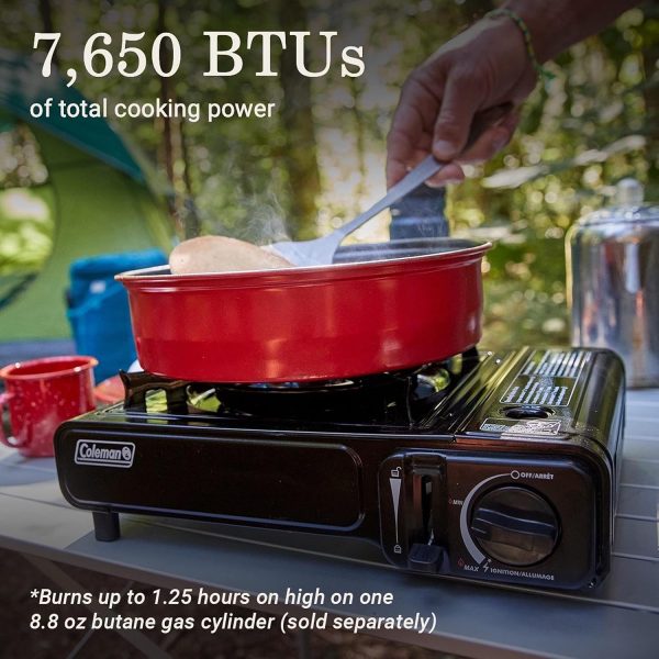 Coleman Camping Stove—Classic 1 Burner Butane Camping Stove - Image 6